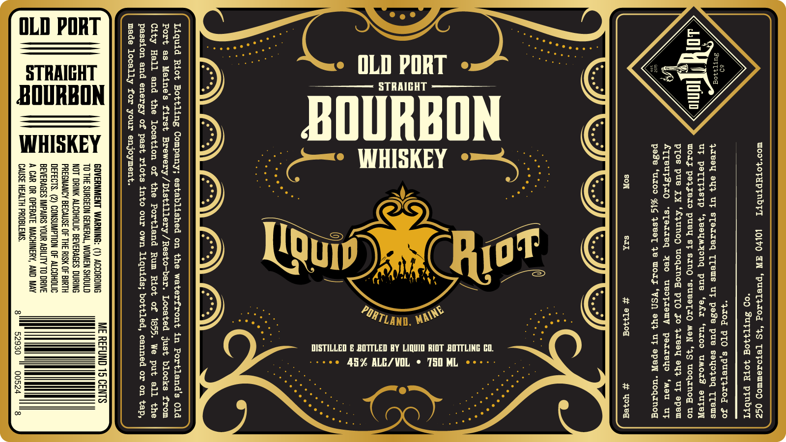 Liquid Riot – Old Port Straight Bourbon