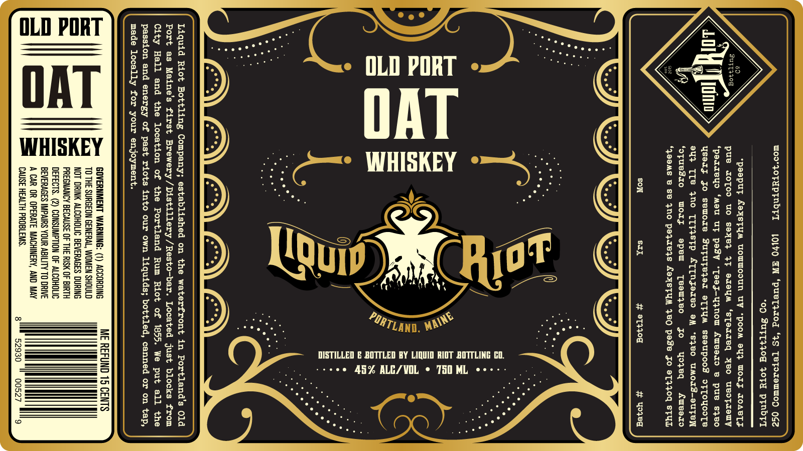 Liquid Riot – Old Port Oat Whiskey