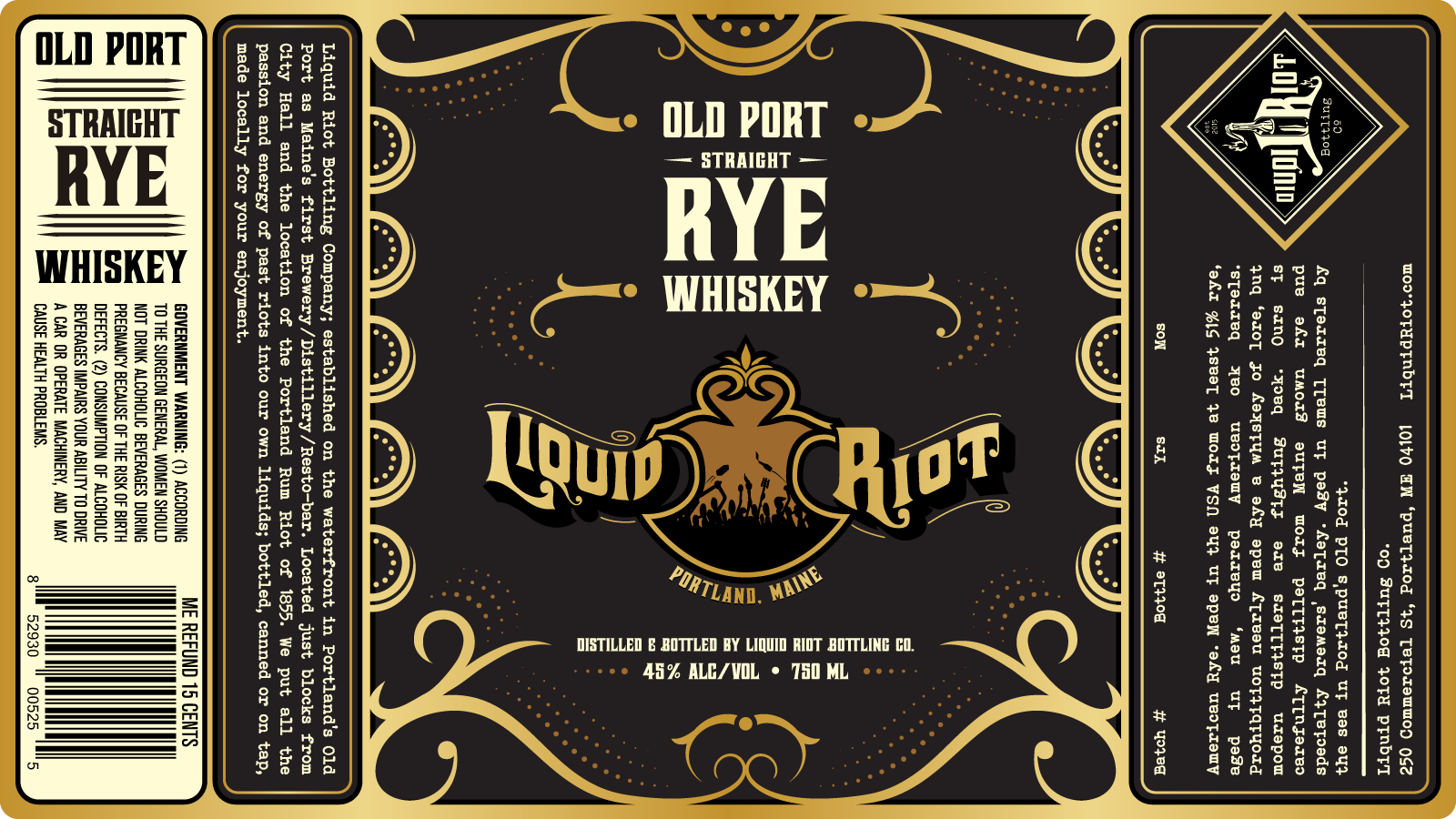 Liquid Riot – Old Port Straight Rye