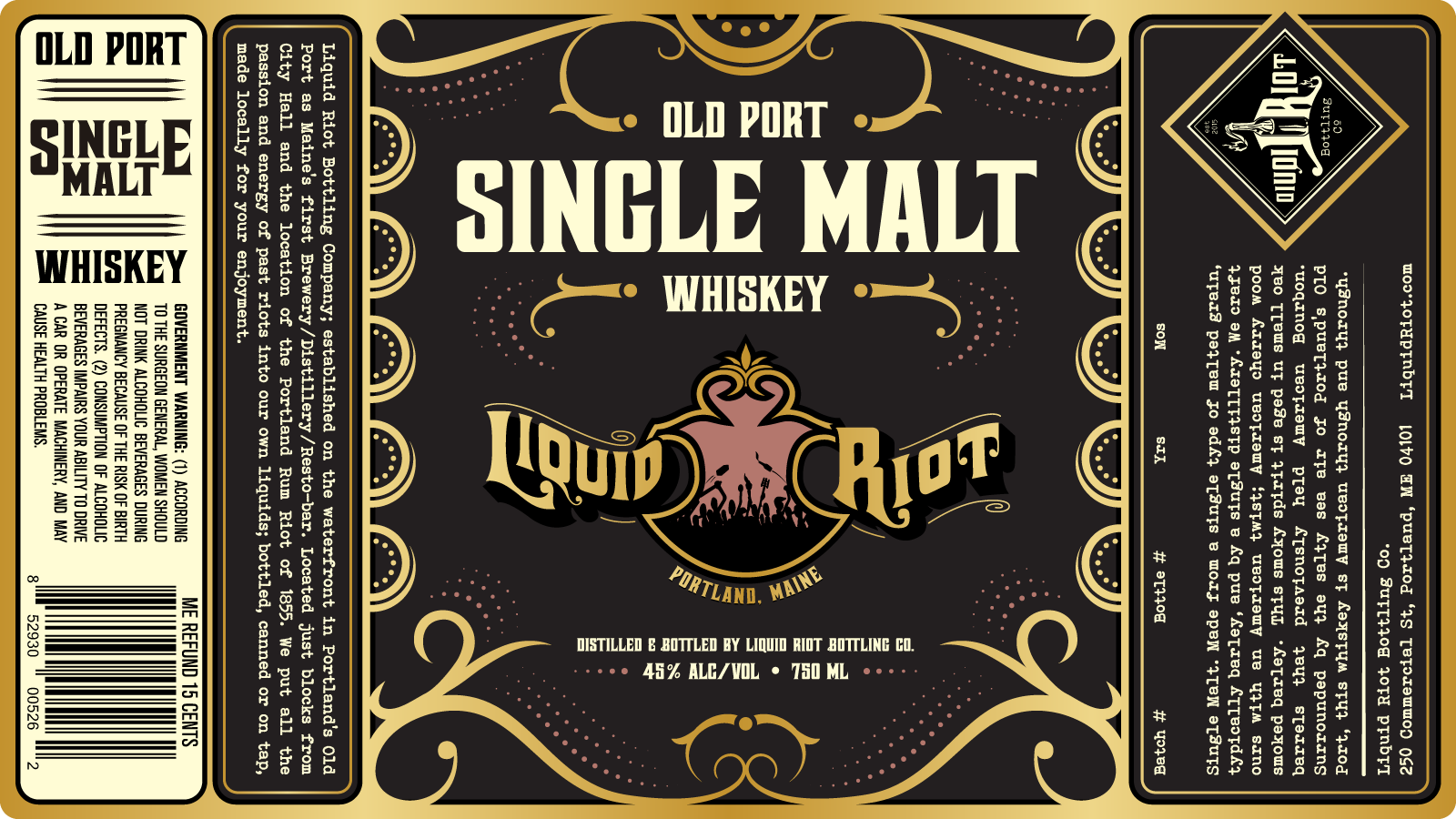 Liquid Riot – Old Port Single Malt Whiskey