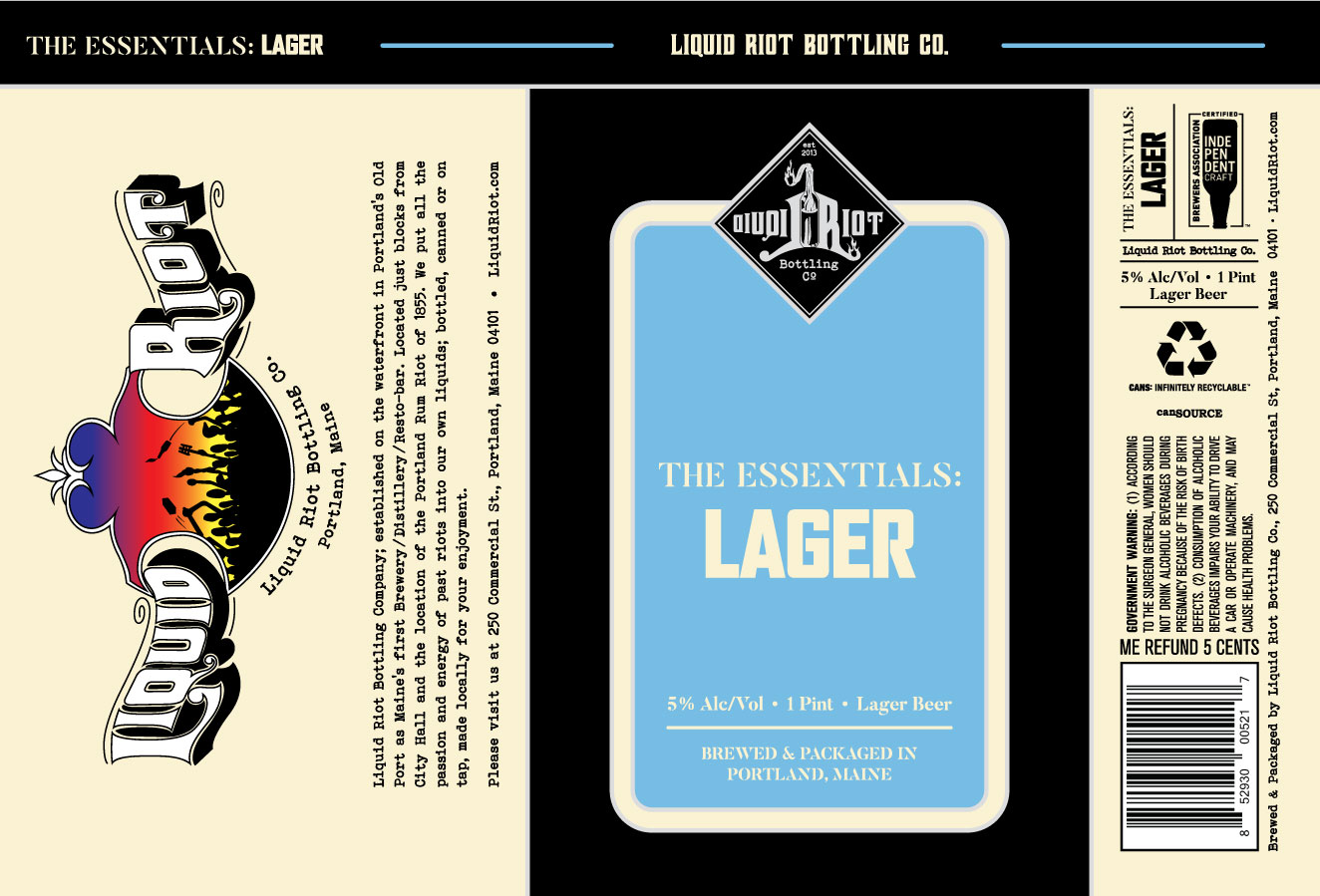 Liquid Riot – The Essentials: Lager