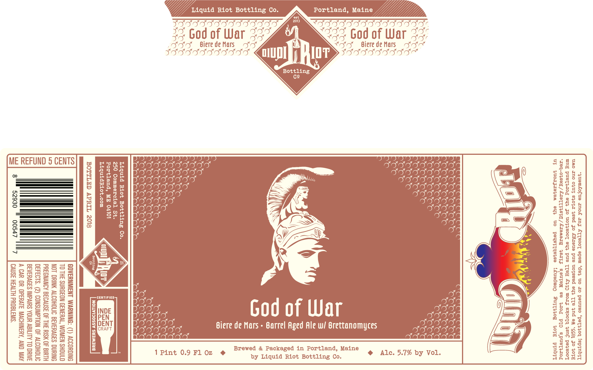 Thro' Creative | Liquid Riot Bottle Series